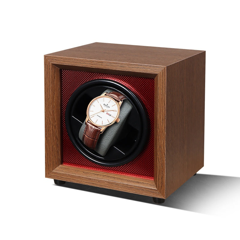 Black Walnut monomètre vertical automatique montre mécanique Shaker