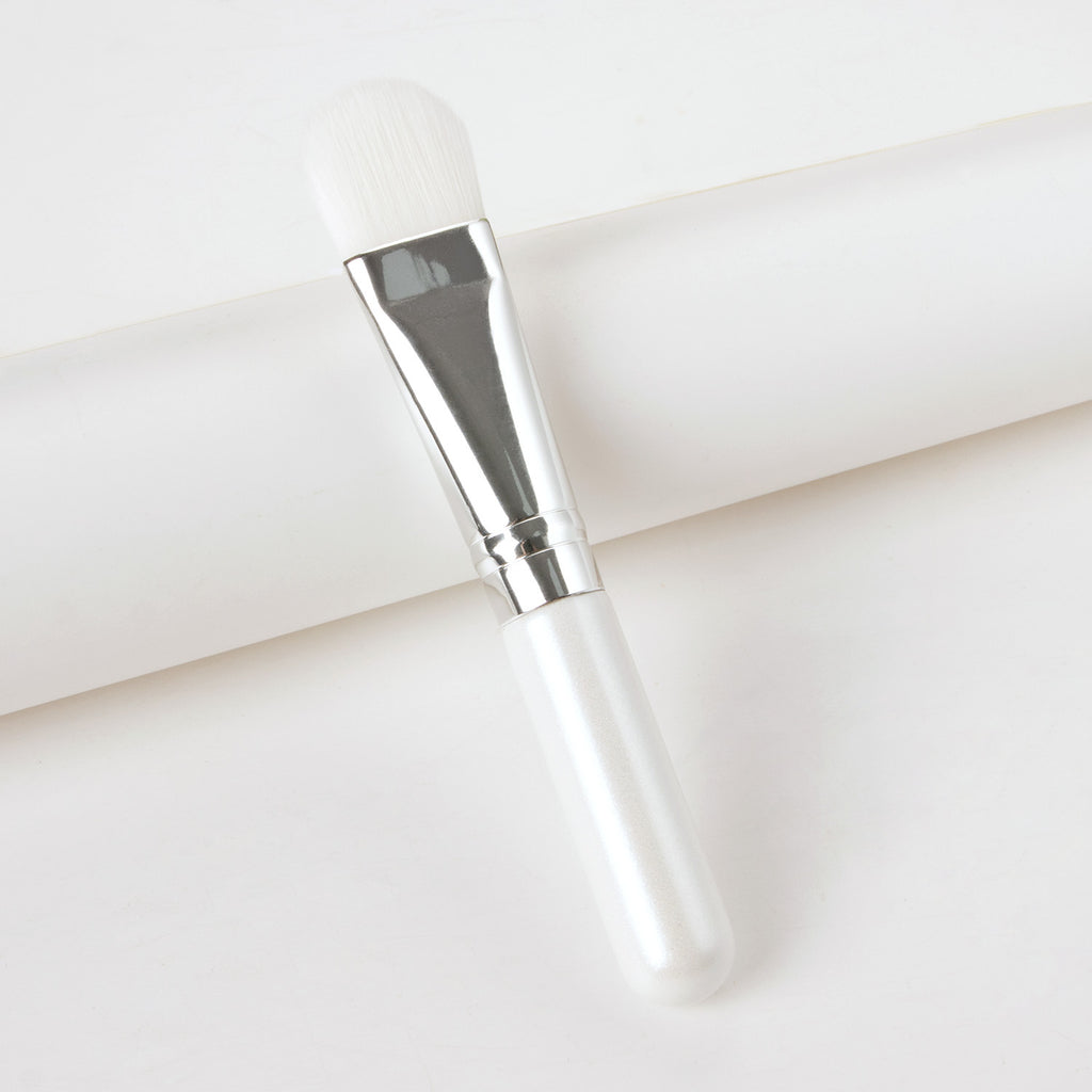 Poignée en bois Brosse de traitement du visage portable Outils de maquillage de beauté