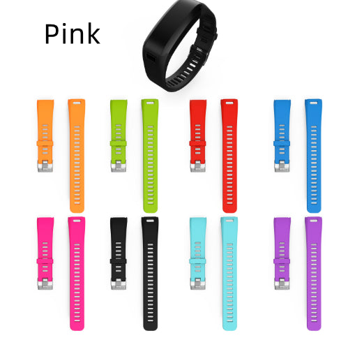 Bracelet intelligent avec un bracelet en silicone élégant amovible disponible en petites et grandes tailles