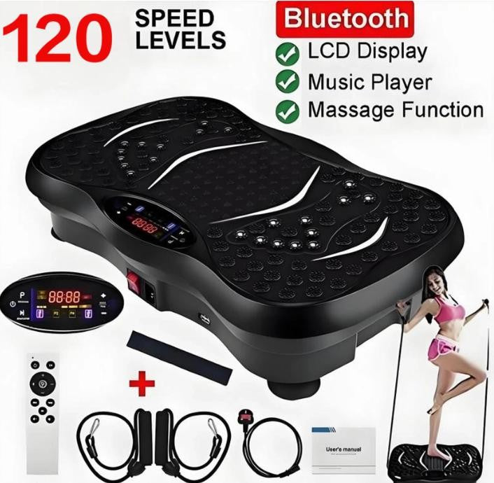 Plaque de vibration de puissance de la machine vibrante plate-forme exercice corps Shaker masseur