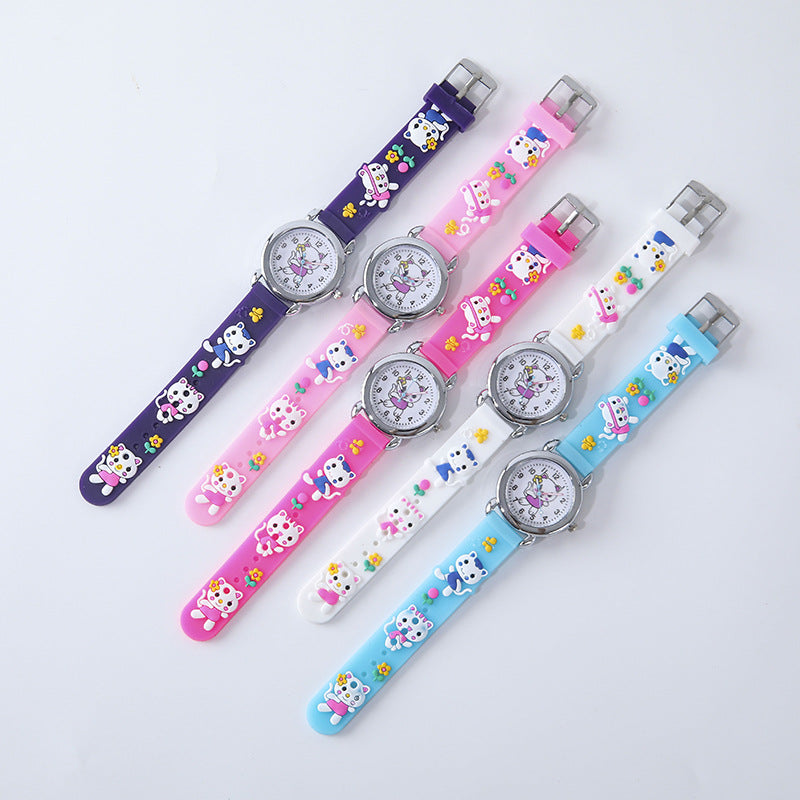 Montre cadeau de jour pour enfants lumineuses