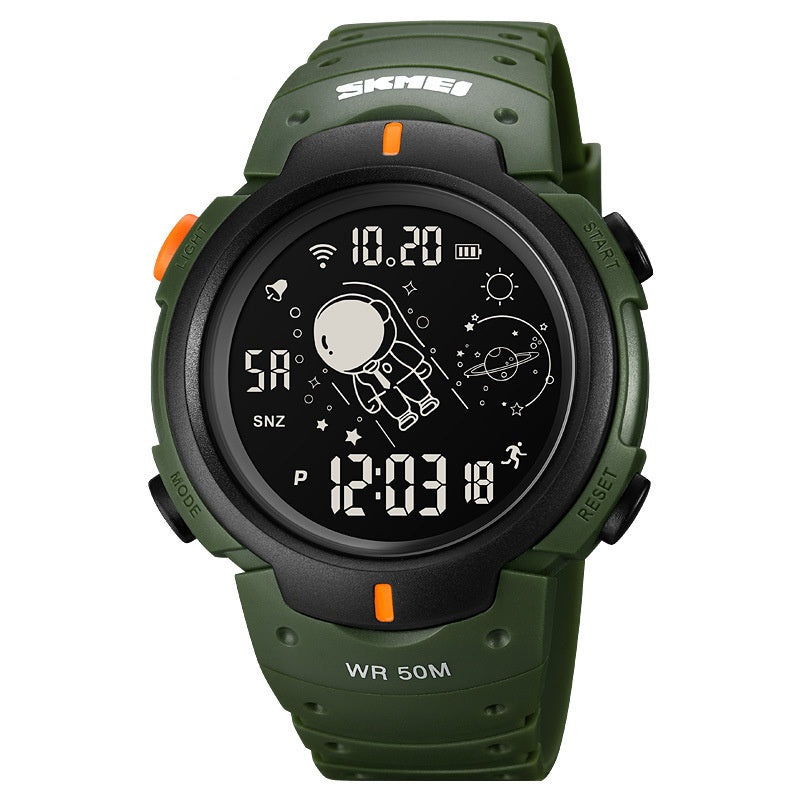 Multifunctional Spaceman Middle School Student E-Sports Watch