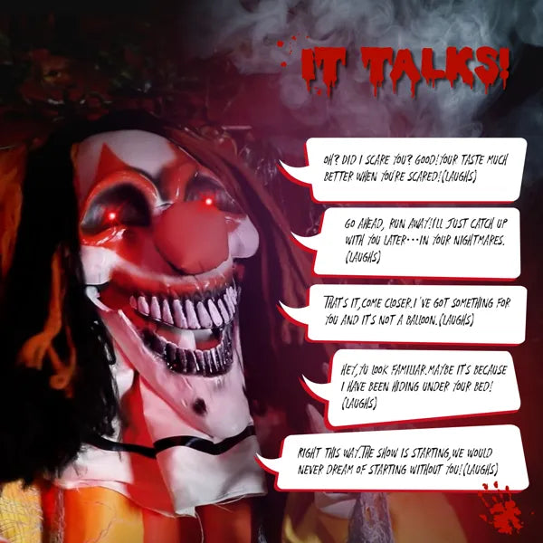 Décorations d'Halloween extérieures aux yeux rouges de 8,2 pieds