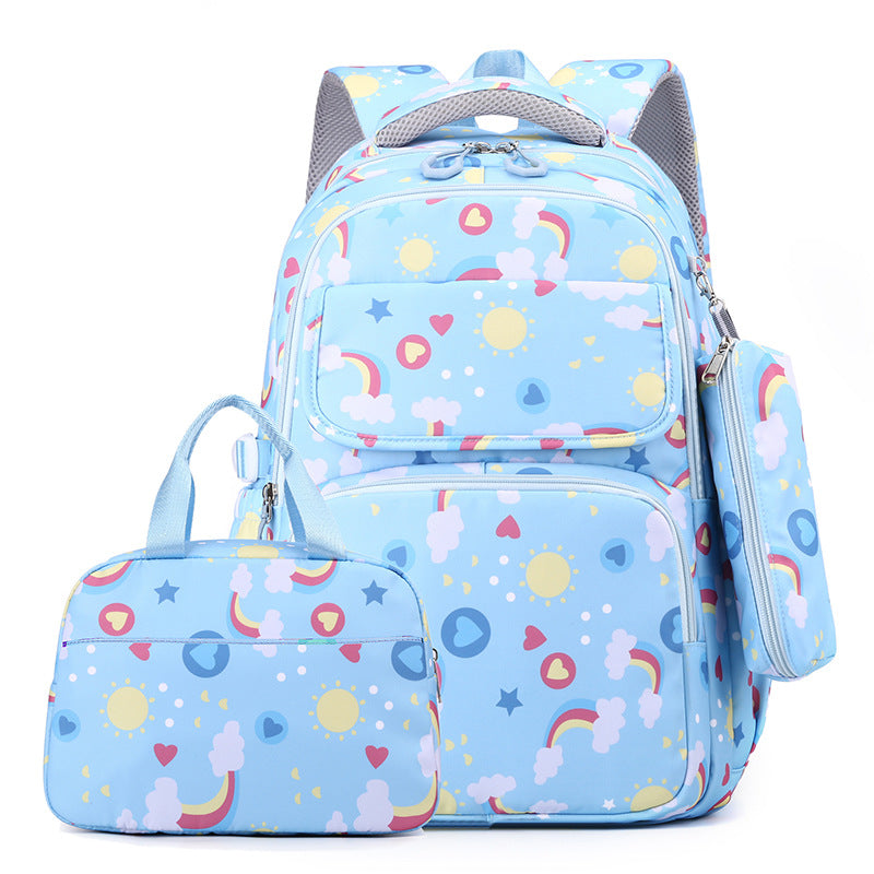 Ensemble de sacs d'école pour étudiants de grande capacité à protection arrière