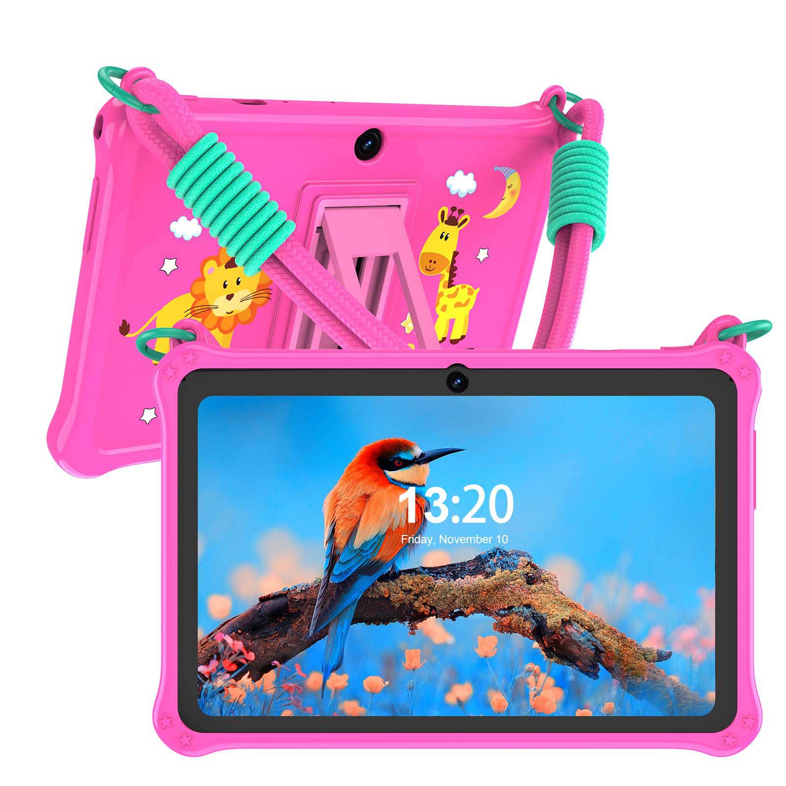 Boîtier de protection en silicone plat pour enfants de 7 pouces