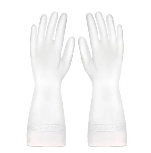Gants de protection ménager-Paire de code S jaune-PVC-1