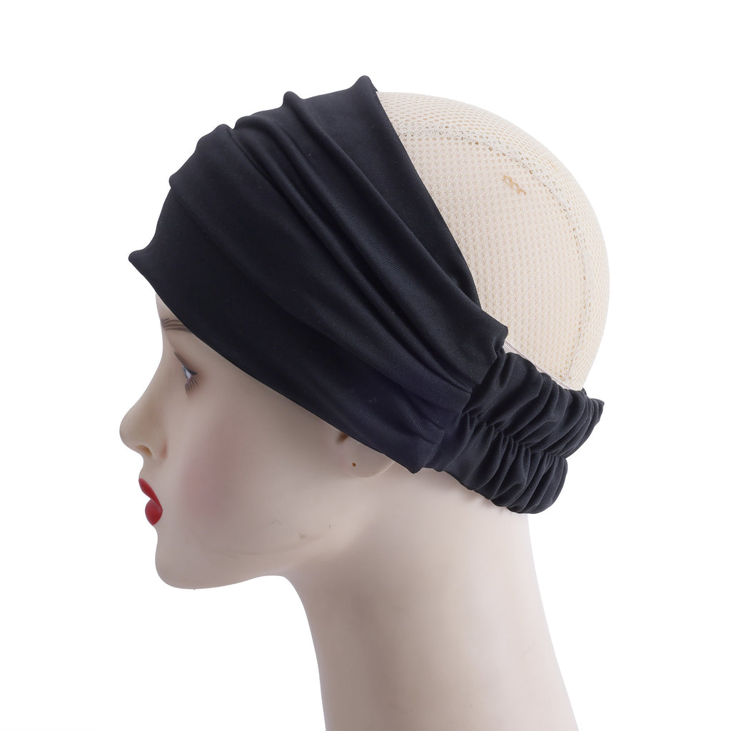 Ceinture en couleur solide avec protection de la tête avant et bande pour les femmes
