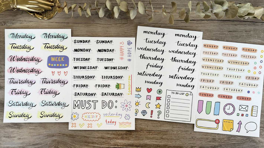 Stickers Anglais Lettres Et Nombres Symbole Etiquette Sticker Matière Décoration