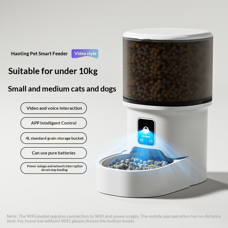 PET Intelligence Automatique Animal Feeder 4L
