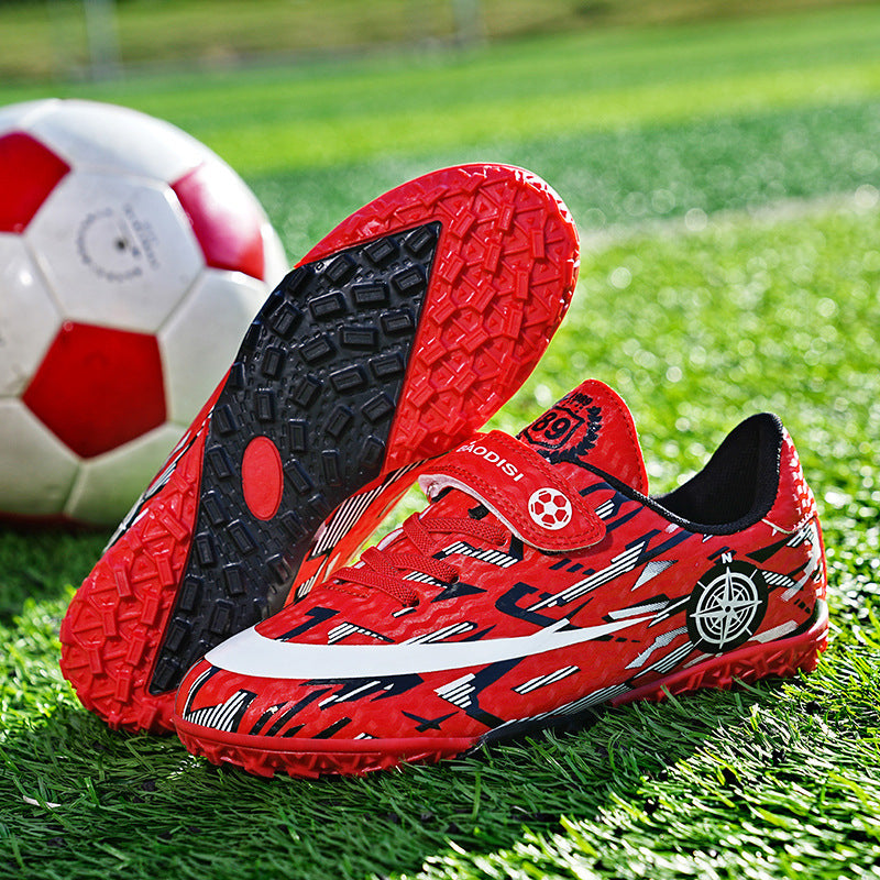 Kids' Velcro Spike Soccer Shoes