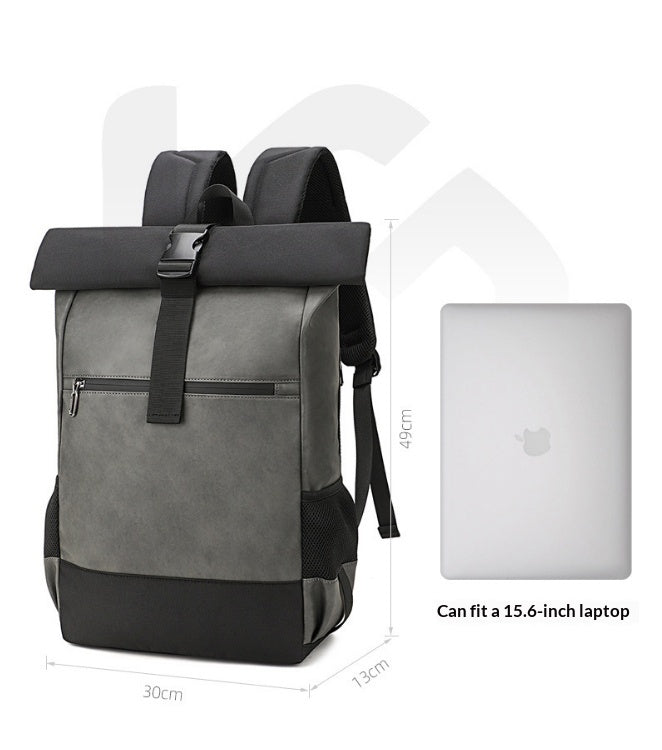 Hommes Casual Sac à dos polyvalent Outdoor Waterproof Sac portable Grande capacité Voyage et Col