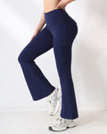 Leggings de Bell-Bottom Sport populaires avec des poches