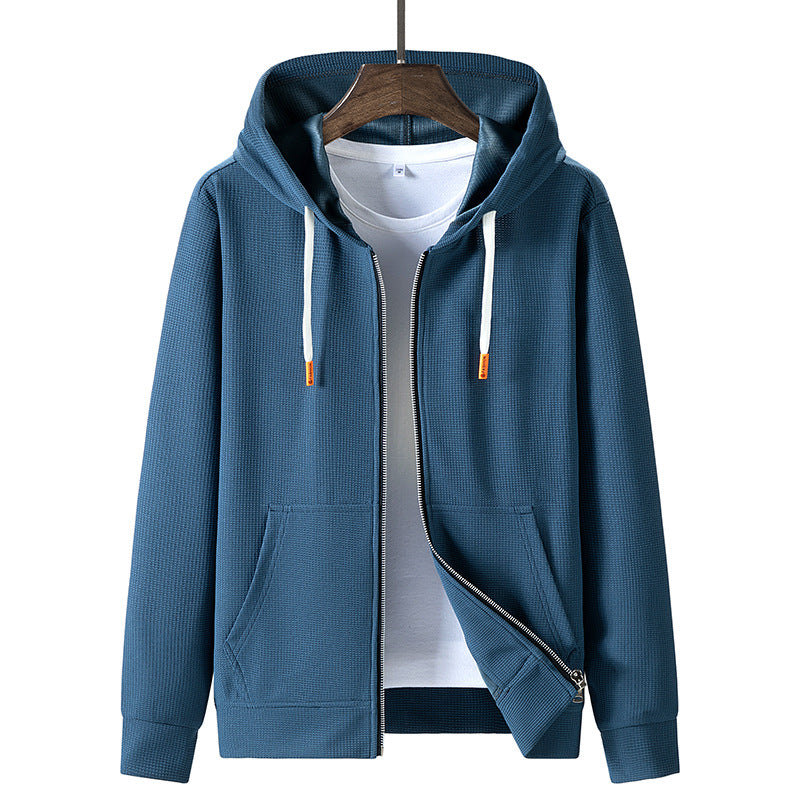 Tendance de mode homme Waffle à capuche Casual Sports Suit