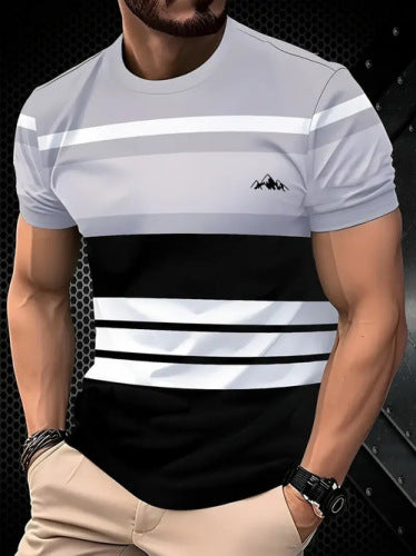 T-shirt mode 3D pour hommes occasionnels