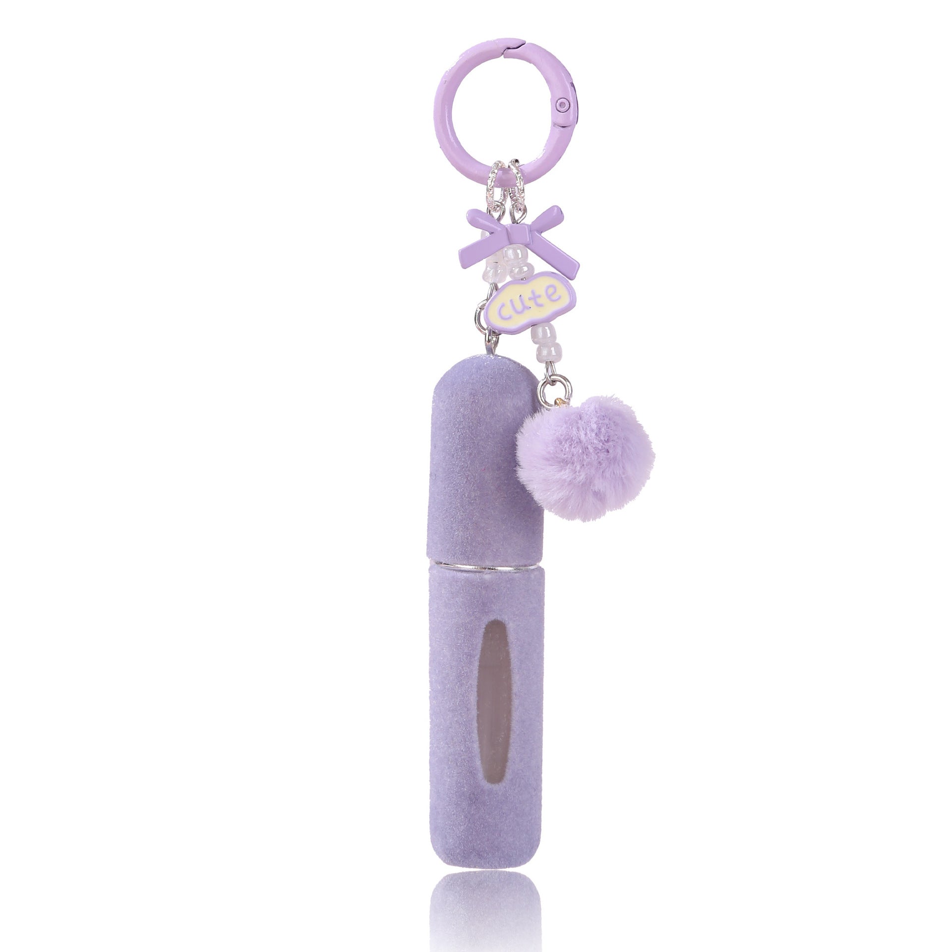 En peluche sac de charme parfum bouteille Girly porte-clés