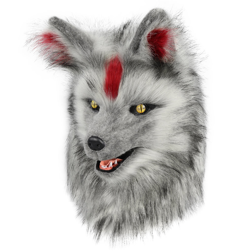 En peluche Animal Canine Fox Masque Hood Tête de Bête à tête pleine