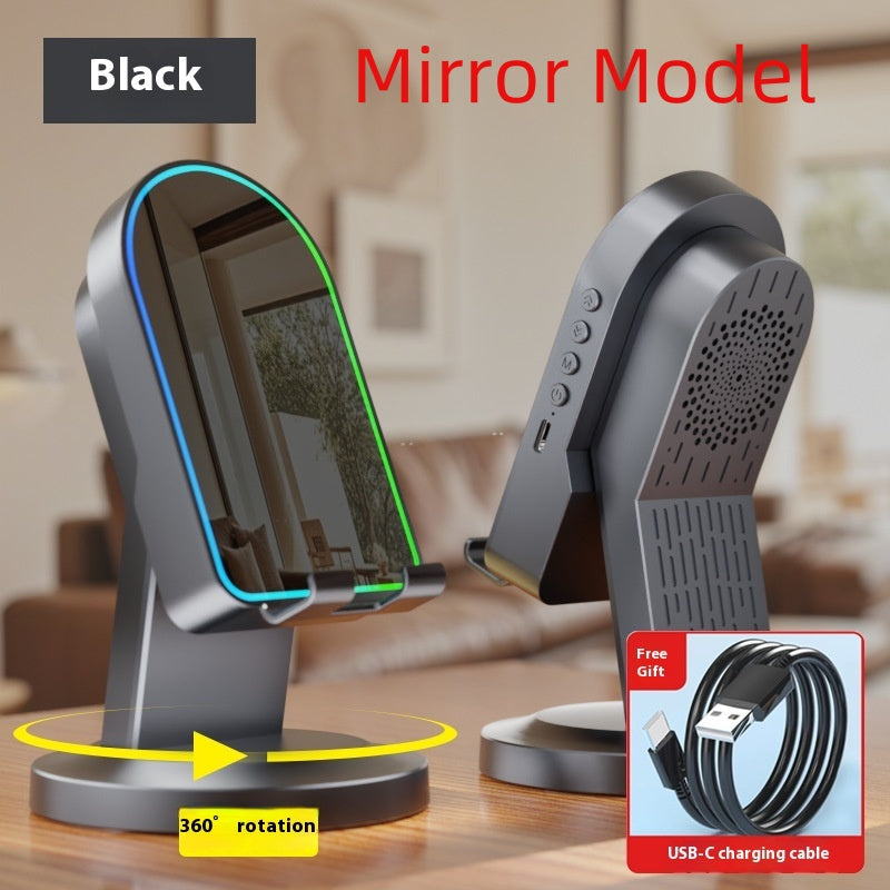 Bracket de haut-parleur Bluetooth à induction sans fil multifonctions