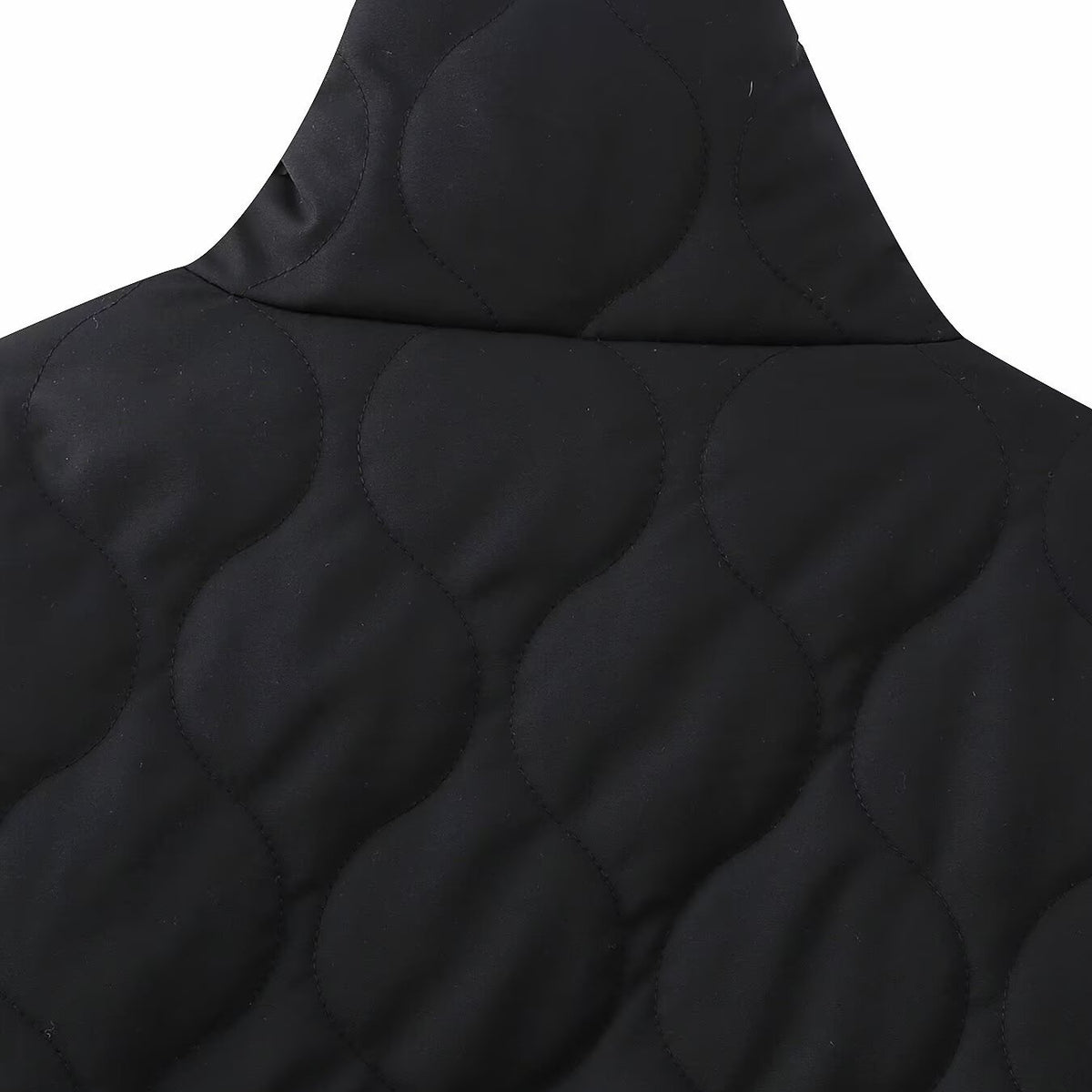 Veste en coton pour femmes avec poches Bow-tie