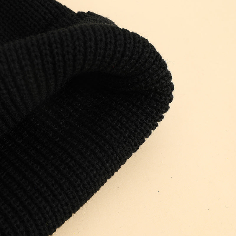European and American Hip-hop Little Devil Beanie with Horn Shape