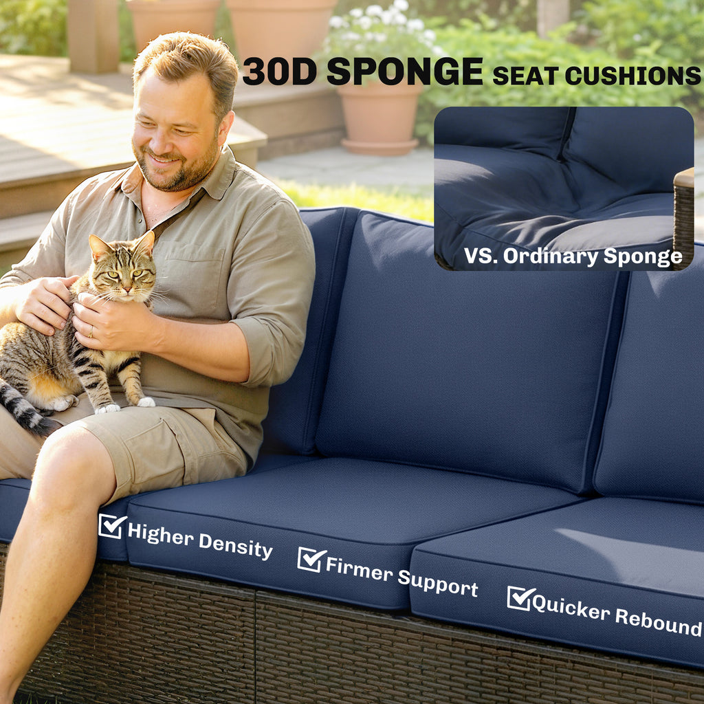 3 Seater Couch Outdoor Canapé