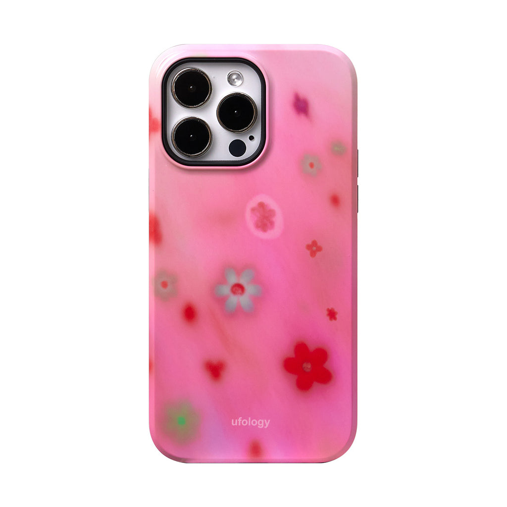 Étui de téléphone à sable à papillon
