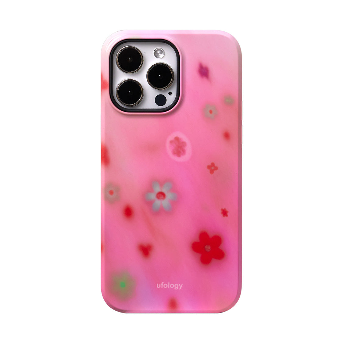 Étui de téléphone à sable à papillon