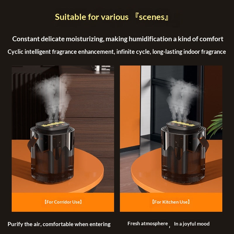 High-Capacity Smart Humidifier for Home Use with Large Mist Output
