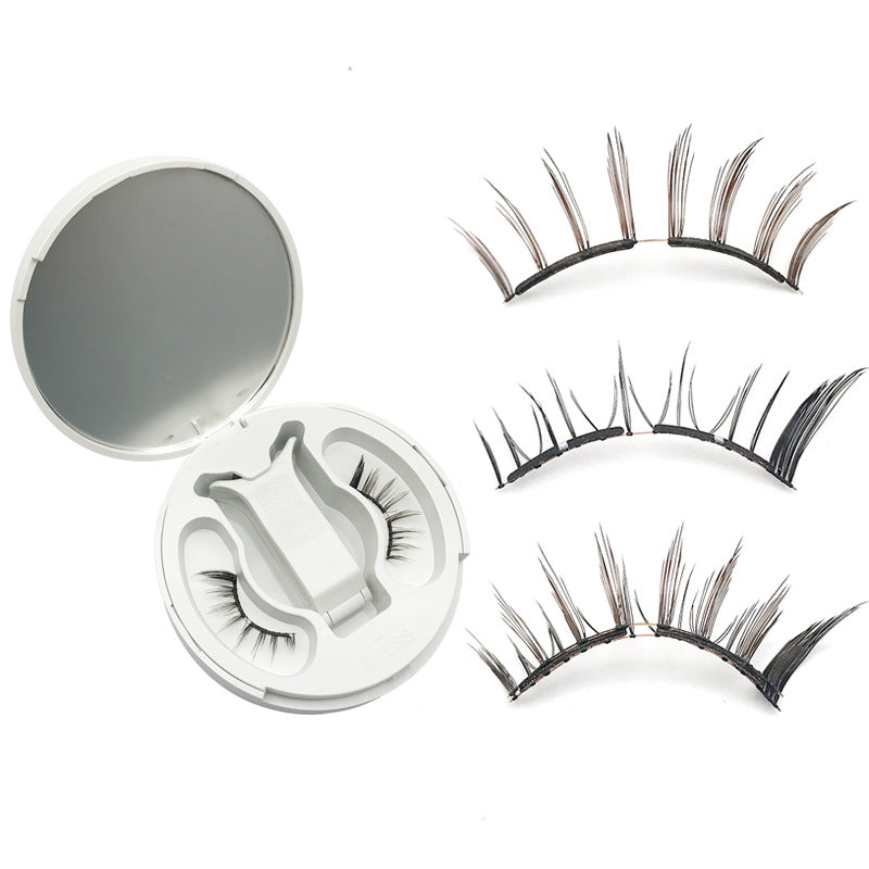 Faux cils magnétiques doux de style quantique