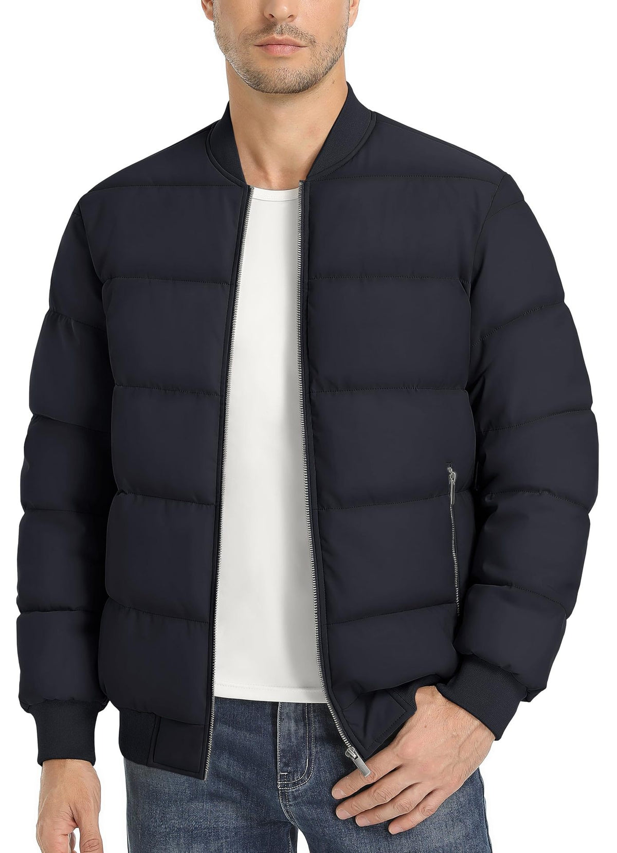 Veste d'hiver à l'épreuve du vent pour hommes