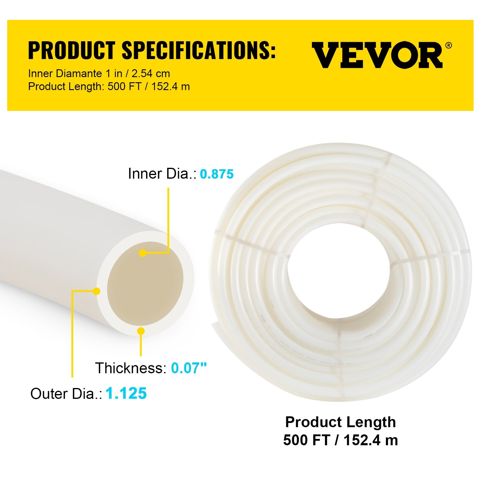 Pipe de PEX VEVOR