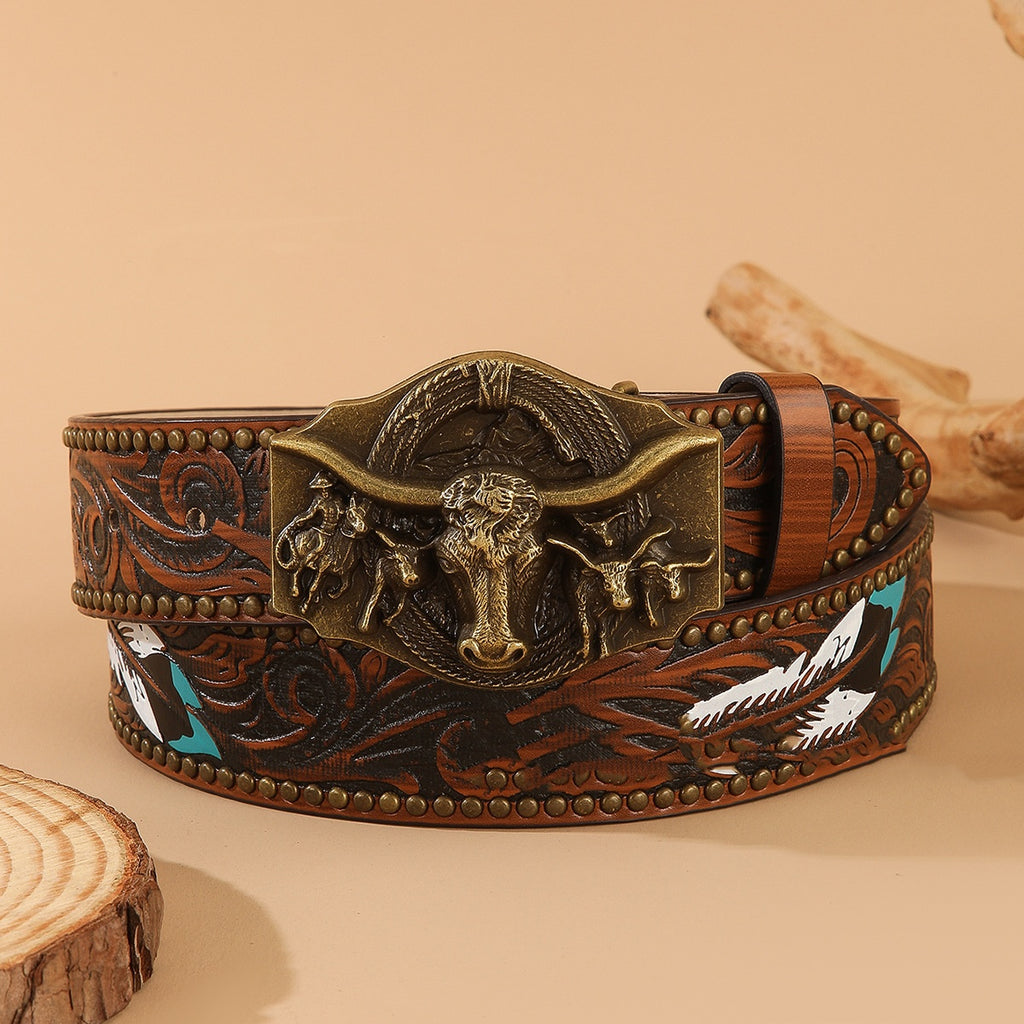 Ceinture de punk de cowboy de l'Ouest