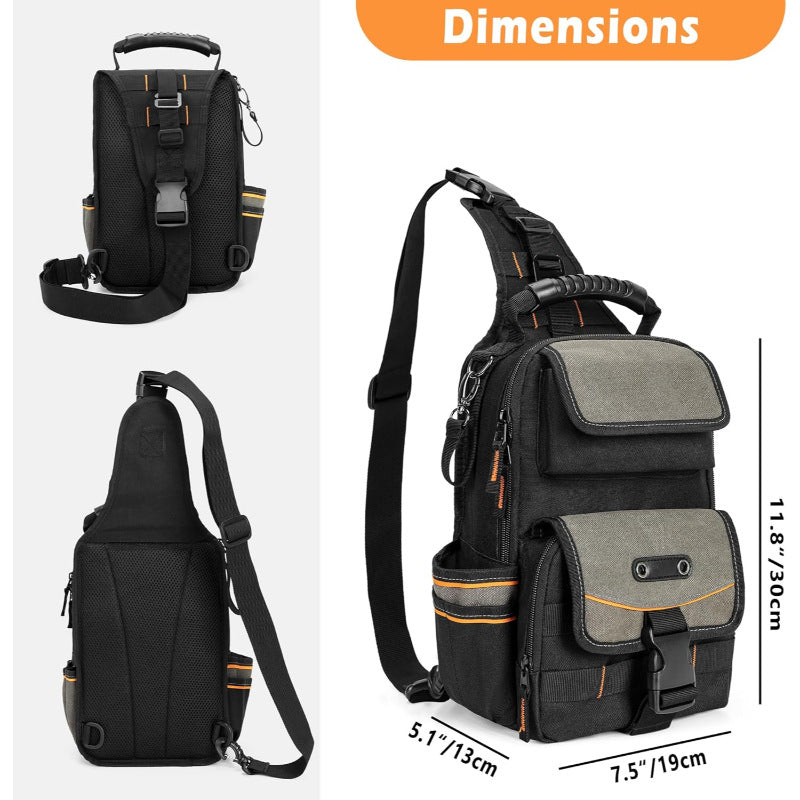 Sac d'organisateur d'outils CVC zippé électrique