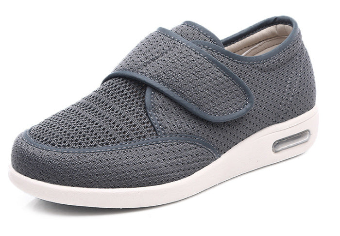 Chaussures de marche pour personnes âgées surdimensionnées sont respirables confortable