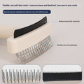 Brosse de grooming pour animaux de compagnie pour enlever les cheveux et les fourrures