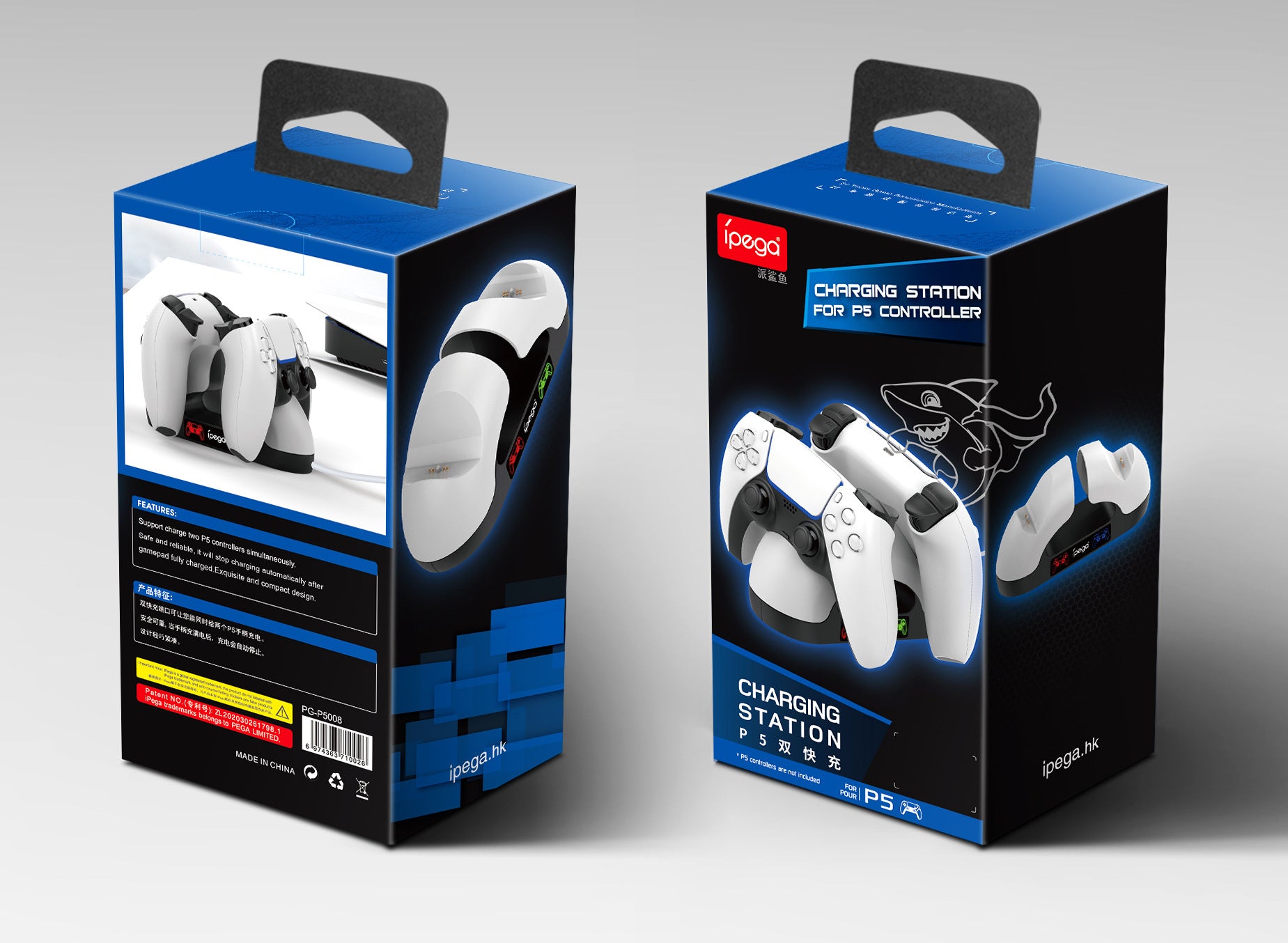 PS5 Chargeur Chargeur Type de contact Double Siège