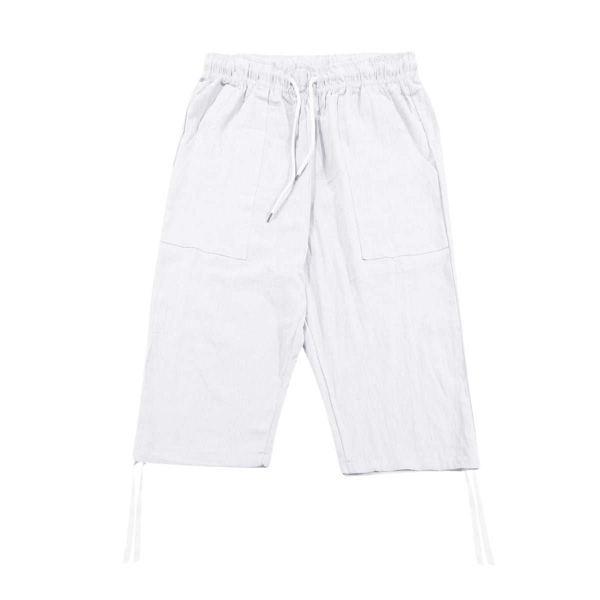 Pantalon de sport casual de coton et de coton d'été Linge de maison croped Casual P