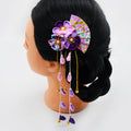 Tissu classique Coiffure de cheveux