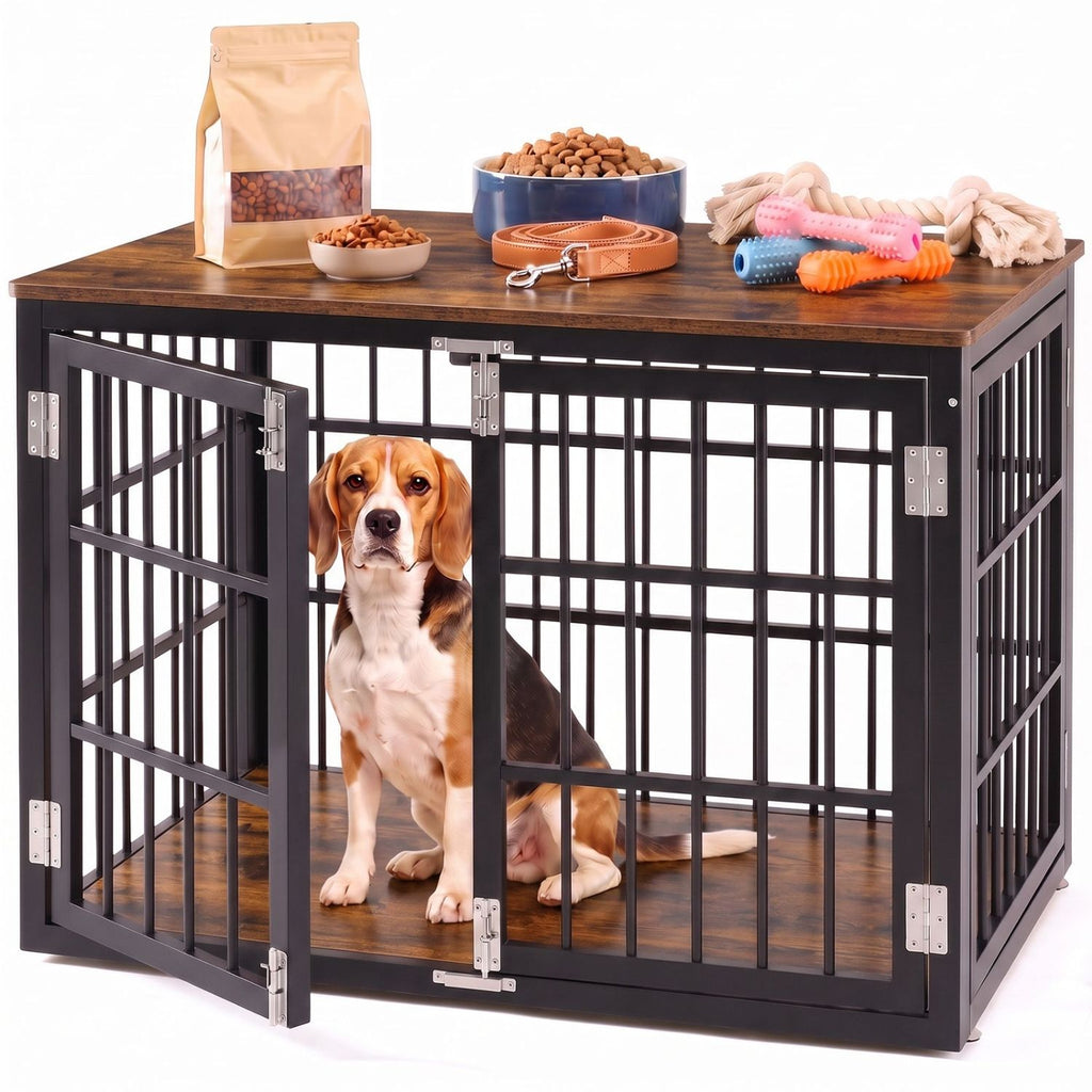 Meubles de caisse pour chiens robustes