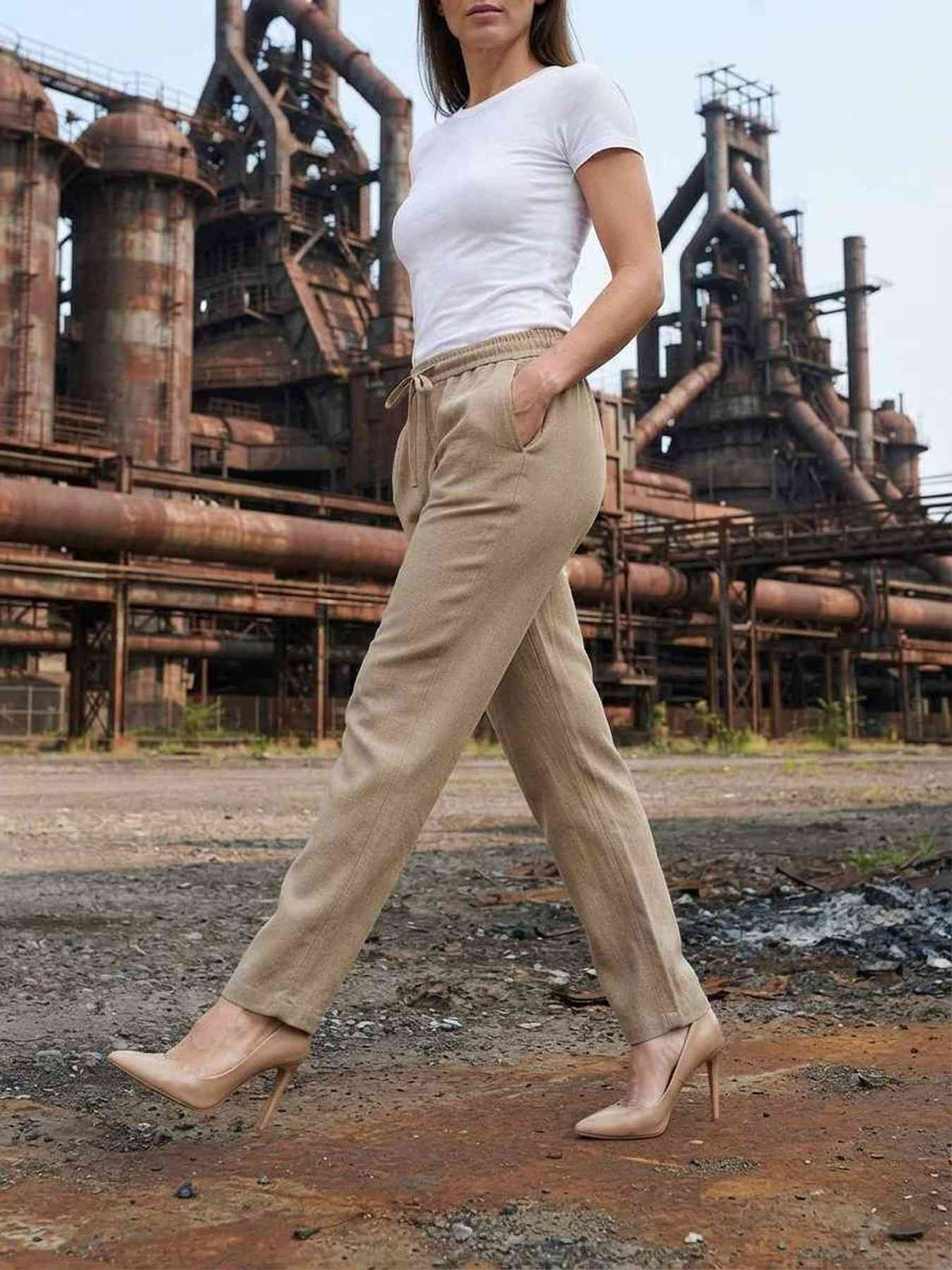 Ladies Long Pants