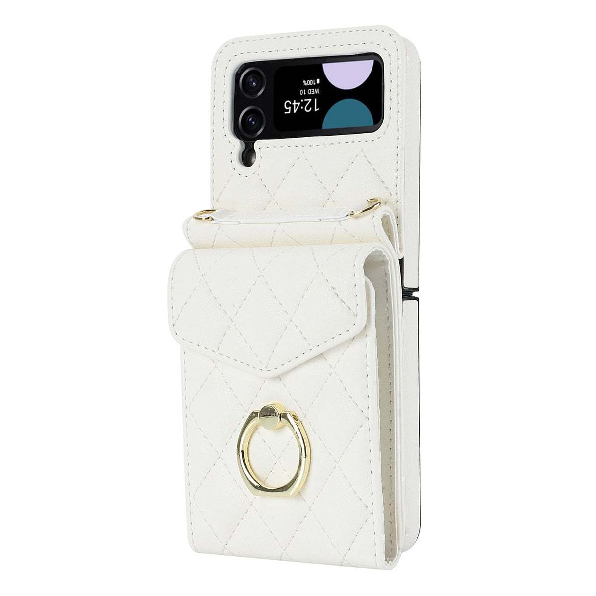 Étui de téléphone pliant Crossbody pliant résistant à la chute