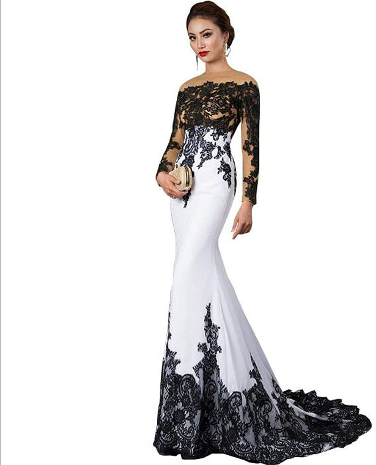 Robe de mariée Slim Sirène Tail