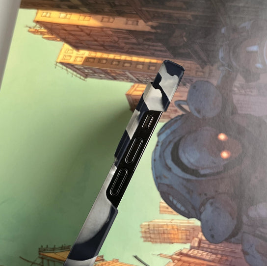 Trendy Retro Art Niche Case Téléphone