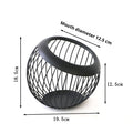 Capsule panier de stockage de café-noir-1 pièce