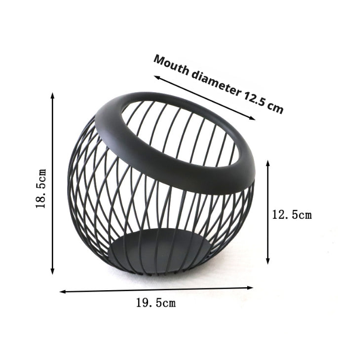 Capsule panier de stockage de café-noir-1 pièce
