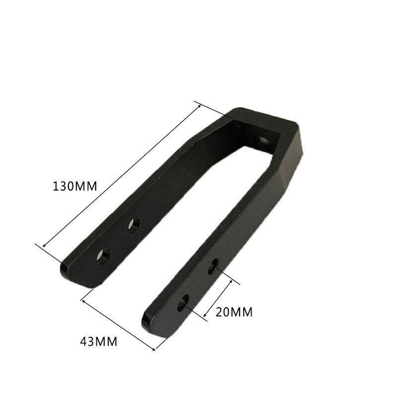 Accessoires de fourche en fauteuil roulant en aluminium