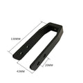 Accessoires de fourche en fauteuil roulant en aluminium