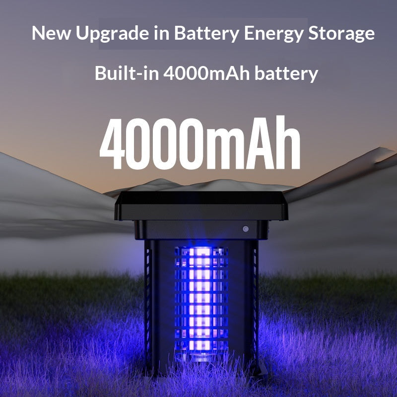 Lampe solaire anti-moustique extérieure