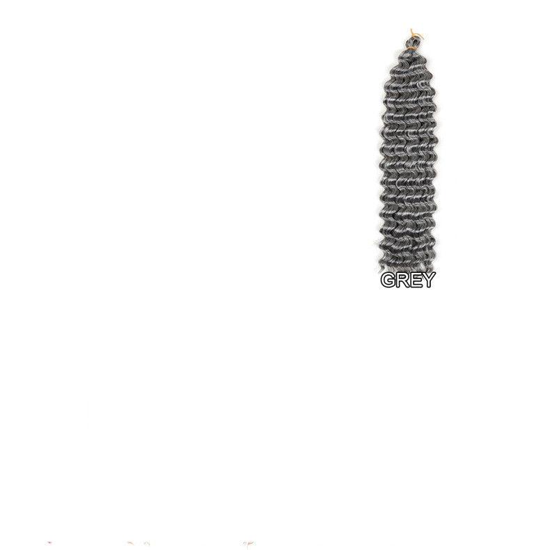 African Wig 22 pouces Twist Water Wave Pattern