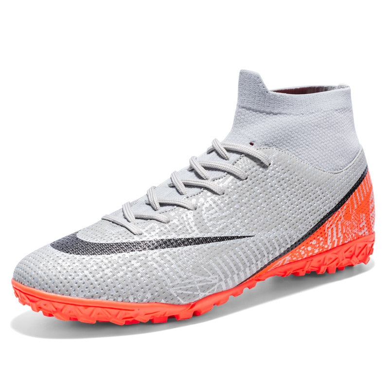 Chaussures de football au sol haut de gamme sport respirant