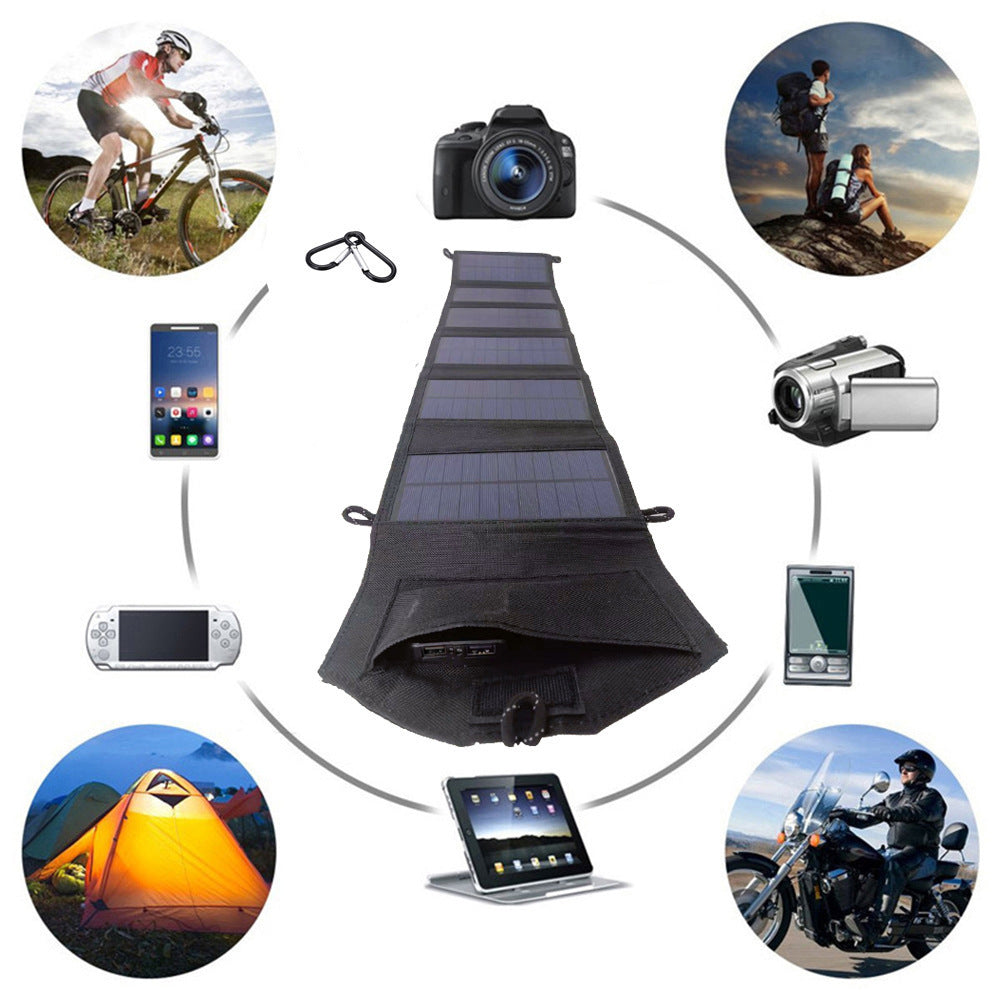 30W Solar Charging Board pliant sac portable